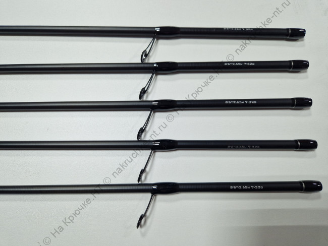 Хлыст для спиннинга Kaida Paladin 265, тест 7-32