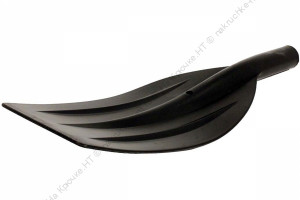 Лопасть на весло "ЯМАН" широкая изогнутая, d 35 мм, 570х185 мм