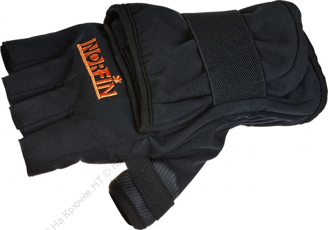 Перчатки-варежки Norfin SOFTSHELL флис. р.L 3