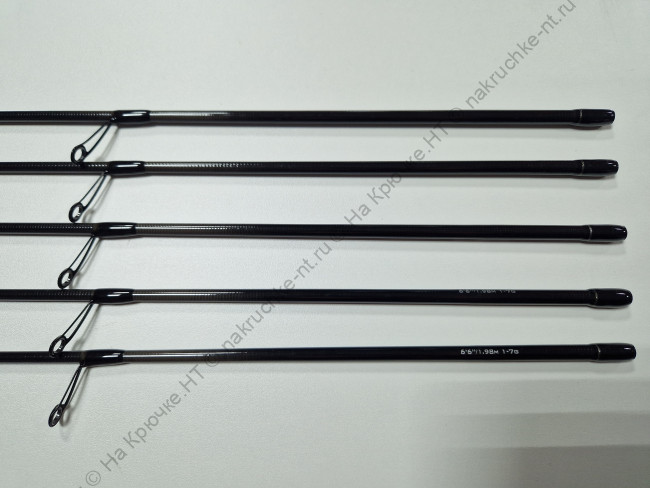 Хлыст для спиннинга Kaida Paladin 198, тест 1-7