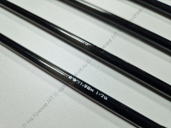 Хлыст для спиннинга Kaida Paladin 198, тест 1-7