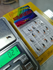 Мормышка вольф.точеная Уловистая D-2,0мм/вес- 0,21гр черная с глазком