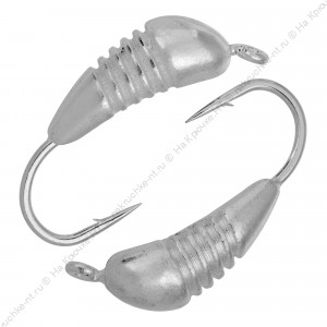 Мормышка вольфрамовая "Condor", Гвоздик  d 3,0 мм, вес 0,5 гр, серебро