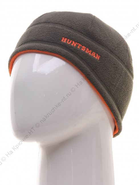 Шапка двухсторонняя ткань Флис цвет ХакиХаки 1