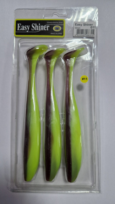 Силиконовая приманка Diamond EASY SHINER 6.5" #011