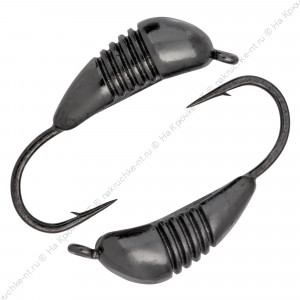 Мормышка вольфрамовая "Condor", Гвоздик  d 3,0 мм, вес 0,5 гр, черный никель