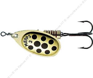 Блесна Mepps AGLIA PTS NOIRS OR №3