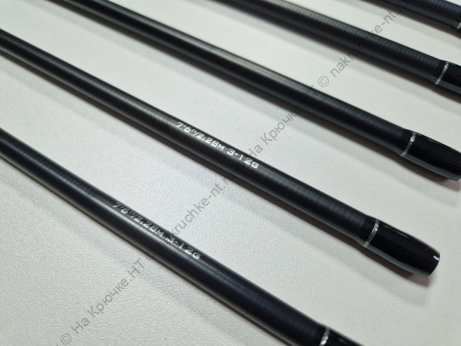 Хлыст для спиннинга Kaida Paladin 228, тест 3-12