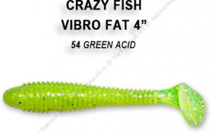 Vibro Fat 3.2" 73-80-54-6 Силиконовые приманки Crazy Fish