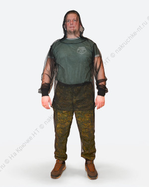 Костюм Антимоскит (сетка) черный (р.52-54)