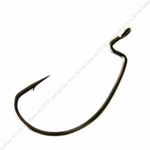 Крючки офсетные Kaida Worm Hook BS9004 размер 2/0