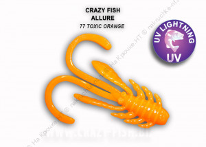 ALLURE 1,6" 23-40-77-6 Силиконовые приманки Crazy Fish