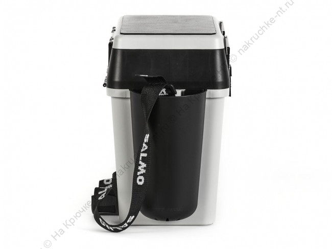 Ящик рыболов. зим. Salmo 2-х ярус.(из 5-ти частей) пласт. 39.5x24.5x38см сер. 2 Ящик рыболов. зим. Salmo 2-х ярус.(из 5-ти частей) пласт. 39.5x24.5x38см сер. 2