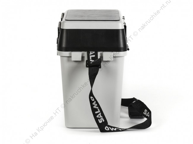 Ящик рыболов. зим. Salmo 2-х ярус.(из 5-ти частей) пласт. 39.5x24.5x38см сер. 4 Ящик рыболов. зим. Salmo 2-х ярус.(из 5-ти частей) пласт. 39.5x24.5x38см сер. 4