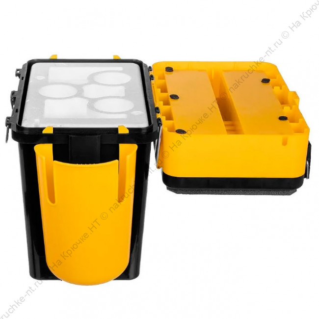 Ящик FishBox Thermo с термоконтейнером (19л 8,5л) черно-желтый (T-FB-T-19-8-BY) Helios 3