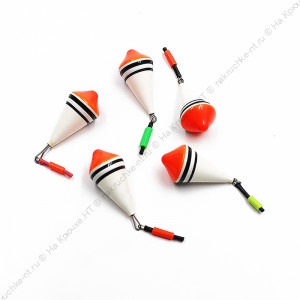 Поплавок зимний ЯМАН "Юла" одинарный, бальса, 1,0 г, цв. в ассорт. (1 шт.)