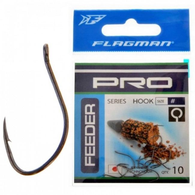 FLAGMAN Крючок Pro Feeder №10 10шт 1