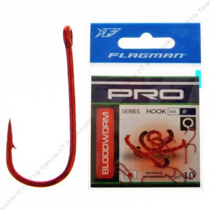 FLAGMAN Крючок Pro Bloodworm №16 10шт