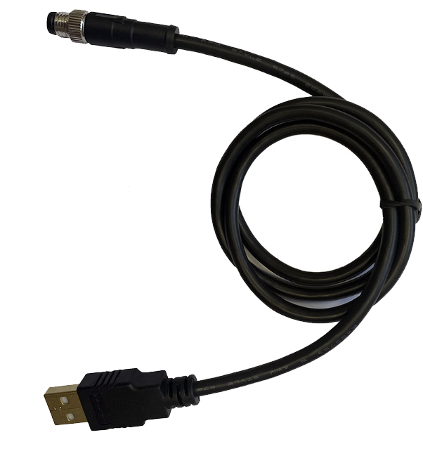 Кабель зарядный M8-5P-USB-SF (экранированный) 0.6м, КП10