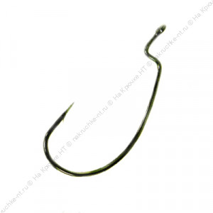 Крючки офсетные Kaida Worm Hook 9004 размер 1