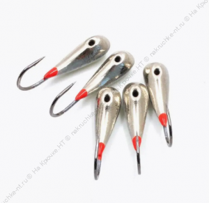 Мормышка паяная ЯМАН Уралка Сред. №2, вес 1,3 гр., кр. №8, цв. нейз.