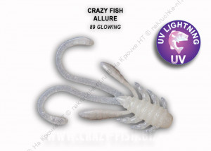 ALLURE 1,6" 23-40-89-6 Силиконовые приманки Crazy Fish