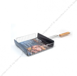 Решетка для барбекю объемная "СЛЕДОПЫТ" Family Lite, 31х24х5 см