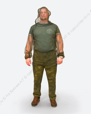 Костюм Антимоскит (сетка) зеленый (р.48-50)