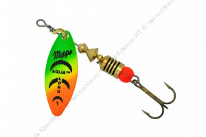 Блесна Mepps AGLIA LONG OR/TIGER  №1+