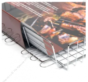 Решетка для барбекю объемная "СЛЕДОПЫТ" Royal , 40х30х7 см