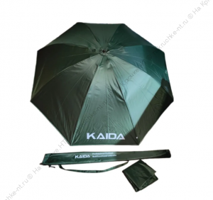 Зонт для рыбалки, кемпинга, дачи с тентом Каида SU04-20H 2.0м, Army Green