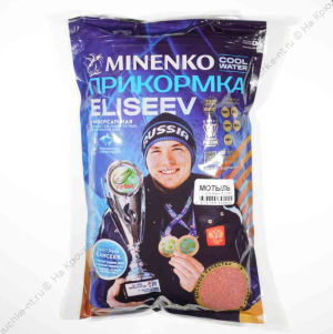 Прикормка MINENKO COOL WATER "Елисеев" зимняя, мотыль, 1000 г Прикормка MINENKO COOL WATER "Елисеев" зимняя, мотыль, 1000 г