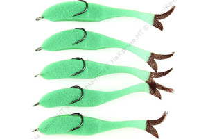 Поролоновая рыбка YAMAN Devious Minnow на двойнике, р. 120 мм, цвет 11