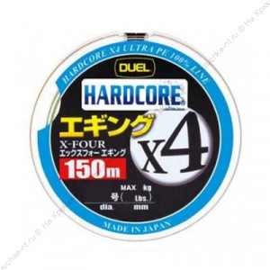 Шнур Duel PE Hardcore X4 Eging 150m MilkyPink #0.6