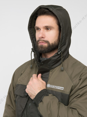 Костюм демисезонный Таймень ткань Breathable цвет Хаки (Размер: 52-54, Рост: 182-188)