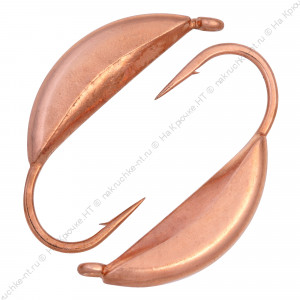 Мормышка вольфрамовая "Condor", Супербанан, размер M, вес 0,5 гр, медь