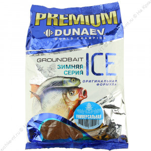 Прикормка "DUNAEV" ICE PREMIUM 0.9кг Универсальная