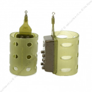 FLAGMAN Кормушка фидерная овальная 45х34мм M 56г BP