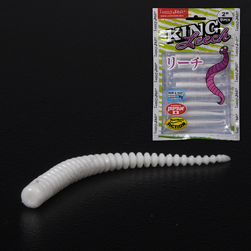 Слаги съедоб. искусст. LJ Pro Series KING LEECH 2.0in (05.08)033 9шт.