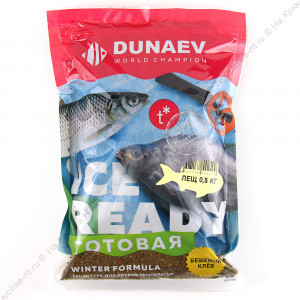 Прикормка "DUNAEV" ICE- READY" 0,5кг Лещ