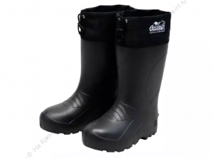 Сапоги мужские "СЛЕДОПЫТ", ЭВА, 5-слойный вкладыш (гипоаллергенная ткань), -55°С, р.44-45, черный