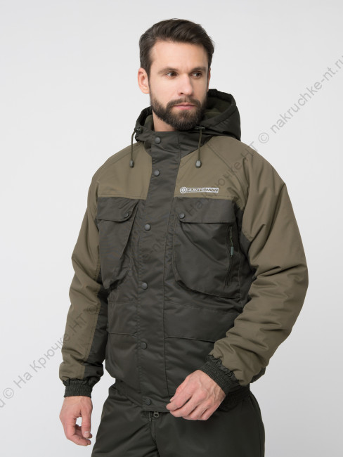 Костюм демисезонный Таймень ткань Breathable цвет Хаки3