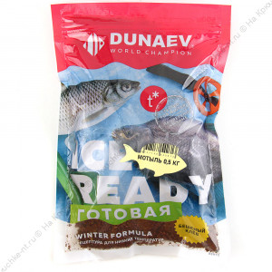 Прикормка "DUNAEV" ICE- READY" 0,5кг Мотыль