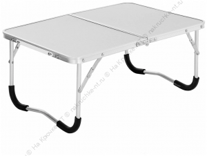 Стол складной малый 60x40x27см (складывается пополам,ножки прорезинены)