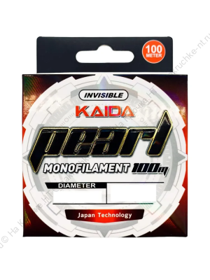 Леска Kaida PEARL 100м Clear 0.14мм 3.5кг 7.71Lb