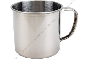 Кружка "Следопыт" нерж. d 8 см, 350 мл/240/