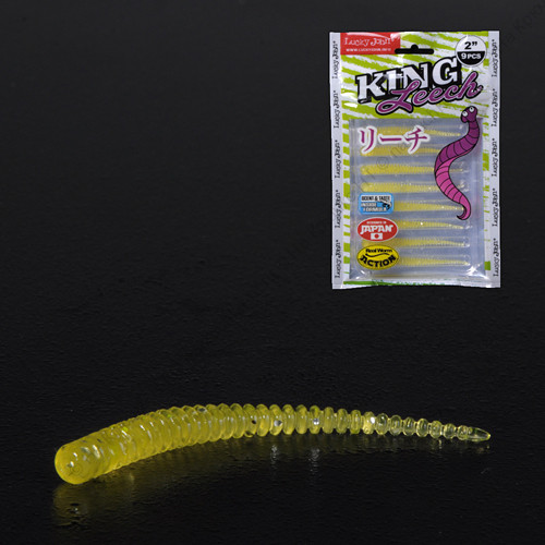 Слаги съедоб. искусст. LJ Pro Series KING LEECH 2.0in (05.08)071 9шт.