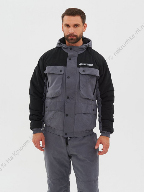 Костюм демисезонный Таймень ткань Исландия цвет Серый 1