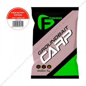 F-FISHING Прикормка для рыбы CARP Монстр Краб  1кг