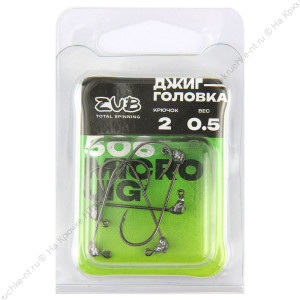 Джиг головка ZUB Micro Jig 506 (крючок 2) 0.5г. (упак. 5 шт) Джиг головка ZUB Micro Jig 506 (крючок 2) 0.5г. (упак. 5 шт)